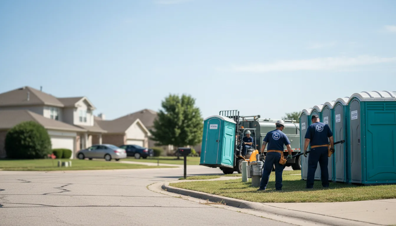 Porta Potty Rental in Warren, MI near me